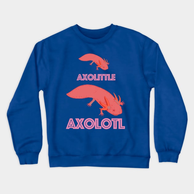 Axolotl Crewneck Sweatshirt by jeremiahm08